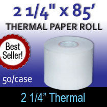 2 1/4  X 85 THERMAL PAPER ROLL