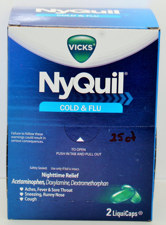 NYQUIL COLD & FLU 25 CT
