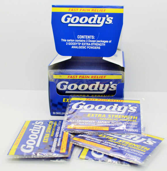 GOODYS EXTRA STRENGTH 2 PACK