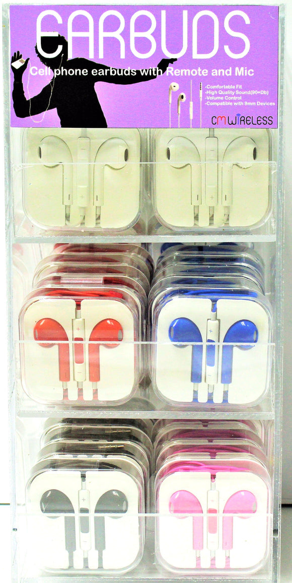 APPLE STYLE EARBUDS 72CT  $2 EACH