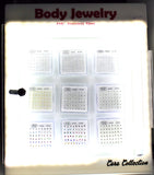 BODY JEWELRY STAINLESS STEEL 0.34 EACH