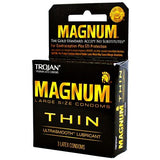 TROJAN MAGNUM THIN ULTRASMOOTH LUBRICANT